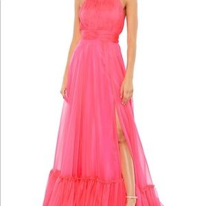 Mac Duggal Chiffon Tiered Gown